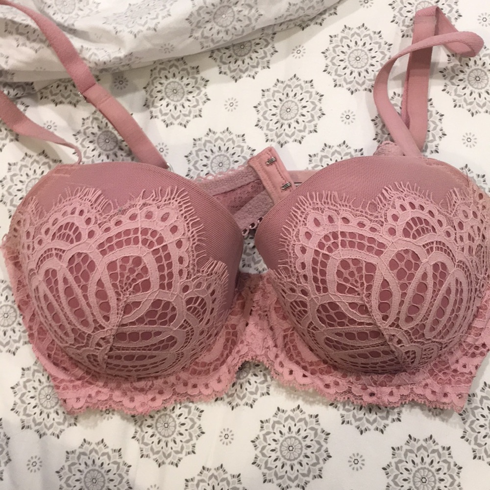 Lacy Pink VS Bra
